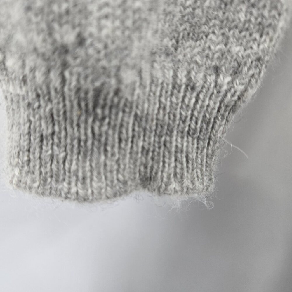 Peruvian Connection Peru Gray Elspeth Royal Alpaca Maxi Dress Size XS FLAWS - Picture 5 of 14